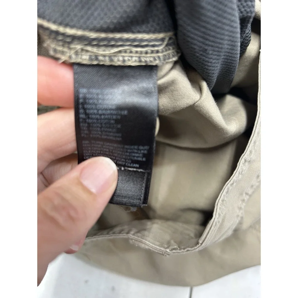 The North Face Men's 34 Tan Cotton Cargo Shorts (G5)